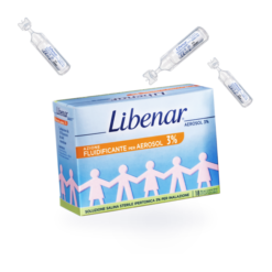 Libenar Soluzione Salina Sterile Ipertonica 3% Per Inalazione – 18 Flaconcini Monouso
