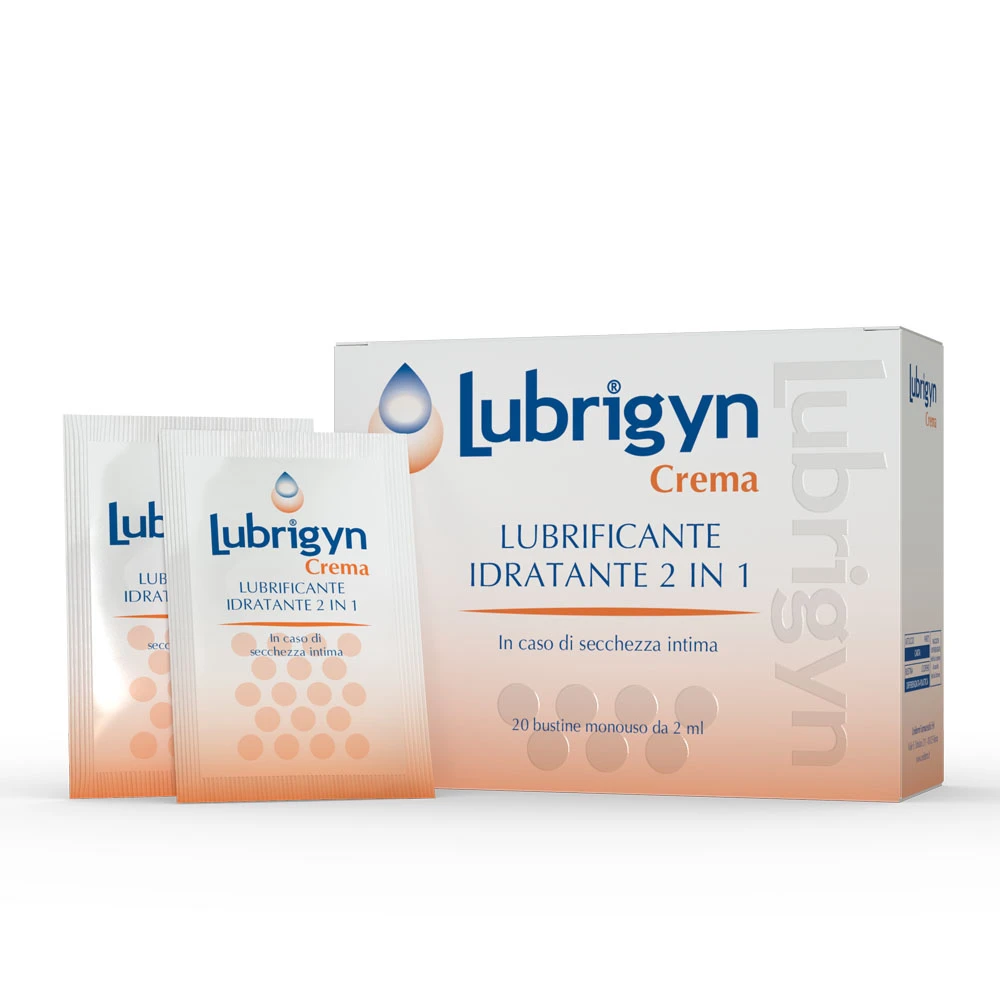 Lubrigyn Crema – 20 bustine monouso da 2ml Lubrigyn Crema – 20 Bustine Monouso Da 2ml -Farmacia Estetica Porta Pia Lubrigyn Crema 20 bustine monouso da 2ml