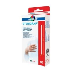 Master Aid Sterigrap Cerotto Per Sutura 3mm X 75mm – 10 Pezzi