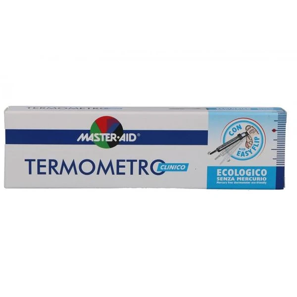 Master-Aid Termometro Clinico Ecologico Senza Mercurio – 1 pezzo Master-Aid Termometro Clinico Ecologico Senza Mercurio – 1 Pezzo -Farmacia Estetica Porta Pia MASTER AID Termometro clinico ecologico senza mercurio