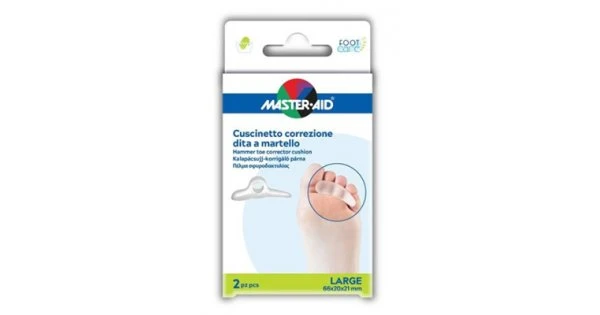 Master-Aid Footcare Correttore Dita a Martello Large C13 – 2 pezzi Master-Aid Footcare Correttore Dita A Martello Large C13 – 2 Pezzi -Farmacia Estetica Porta Pia Master Aid Footcare Correttore Dita a Martello Large C13