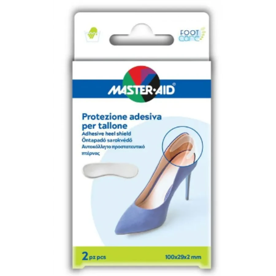 Master-Aid Footcare Protezione Adesiva Tallone Trasparente A4 – 2 pezzi Master-Aid Footcare Protezione Adesiva Tallone Trasparente A4 – 2 Pezzi -Farmacia Estetica Porta Pia Master Aid Footcare Protezione Adesiva Tallone Trasparente A4 2pz