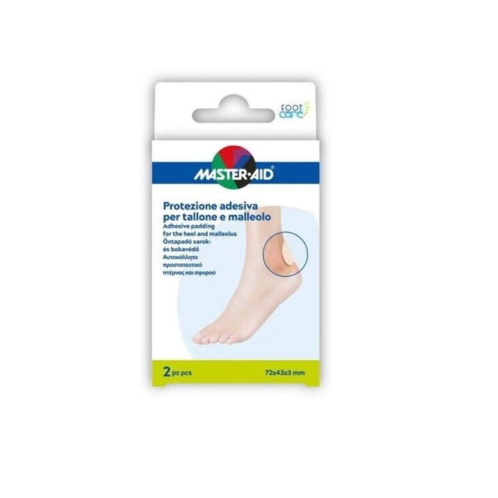 Master-Aid – Footcare Protezione Adesiva per Tallone e Malleolo A7 2pz Master-Aid – Footcare Protezione Adesiva Per Tallone E Malleolo A7 2pz -Farmacia Estetica Porta Pia Master Aid Footcare Protezione Tallone e Malleolo A7 2pz