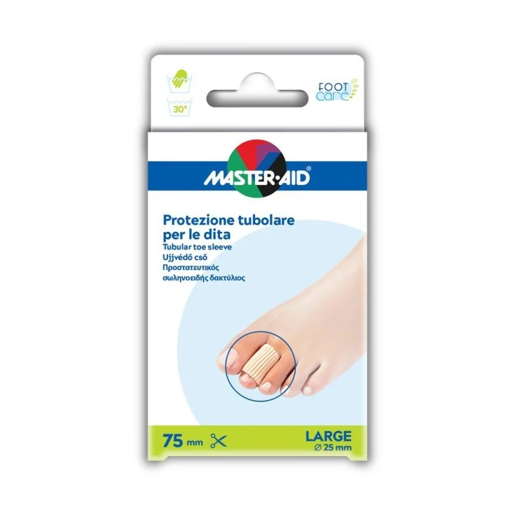 Master-Aid Footcare Protezione Tubolare per le Dita Large C5 – 2 pezzi Master-Aid Footcare Protezione Tubolare Per Le Dita Large C5 – 2 Pezzi -Farmacia Estetica Porta Pia Master Aid Footcare Protezione Tubolare Dita Large C5 2pz