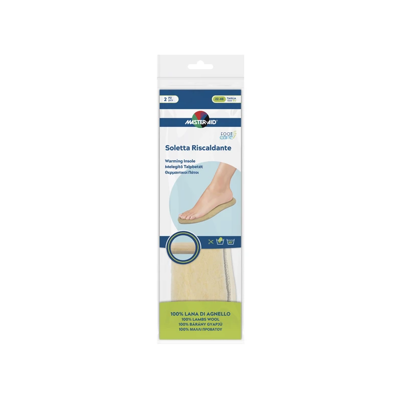 Master-Aid – Footcare Soletta Riscaldante Ritagliabile I3 2pz Master-Aid – Footcare Soletta Riscaldante Ritagliabile I3 2pz -Farmacia Estetica Porta Pia Master Aid Footcare Soletta Riscaldante Ritagliabile I3 2pz