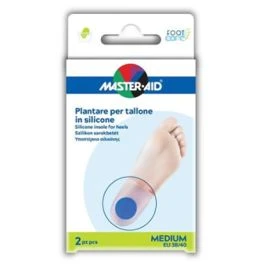 Master-Aid Footcare Plantare per Tallone in Silicone Medium F3 – 2 pezzi Master-Aid Footcare Plantare Per Tallone In Silicone Medium F3 – 2 Pezzi -Farmacia Estetica Porta Pia Master Aid Footcare Talloniera Silicone Medium F3 2pz
