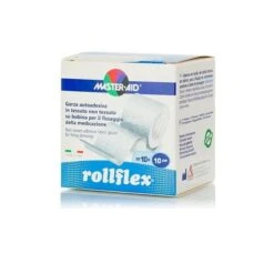 Master-Aid Rollflex Garza Autoadesiva 10m X 10cm – 1 Garza