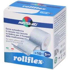 Master-Aid Rollflex Garza Autoadesiva 10m X 5cm – 1 Garza