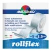 Master-Aid Rollflex Garza Autoadesiva 5m X 2,5cm – 1 Garza -Farmacia Estetica Porta Pia Master Aid Rollflex Garza Autoadesiva 5m x 25cm 1 garza