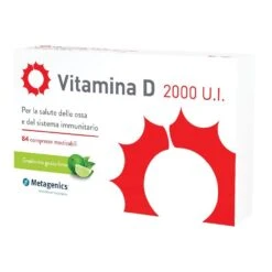 Metagenics Vitamina D 2000 U.I. – 84 Compresse Masticabili