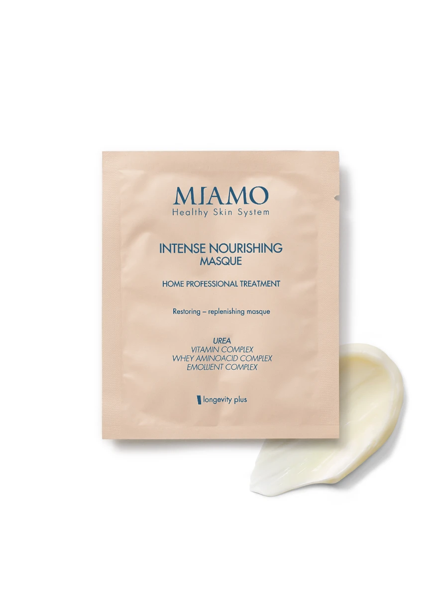 Miamo Intense Nourishing Masque – 6 sachet da 10ml Miamo Intense Nourishing Masque – 6 Sachet Da 10ml -Farmacia Estetica Porta Pia Miamo Intense Nourishing Masque 6 sachet da 10ml