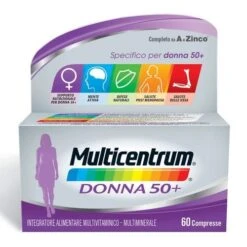 Multicentrum Donna 50+ Integratore – 60 Compresse