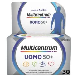 Multicentrum Uomo 50+ Integratore – 30 Compresse