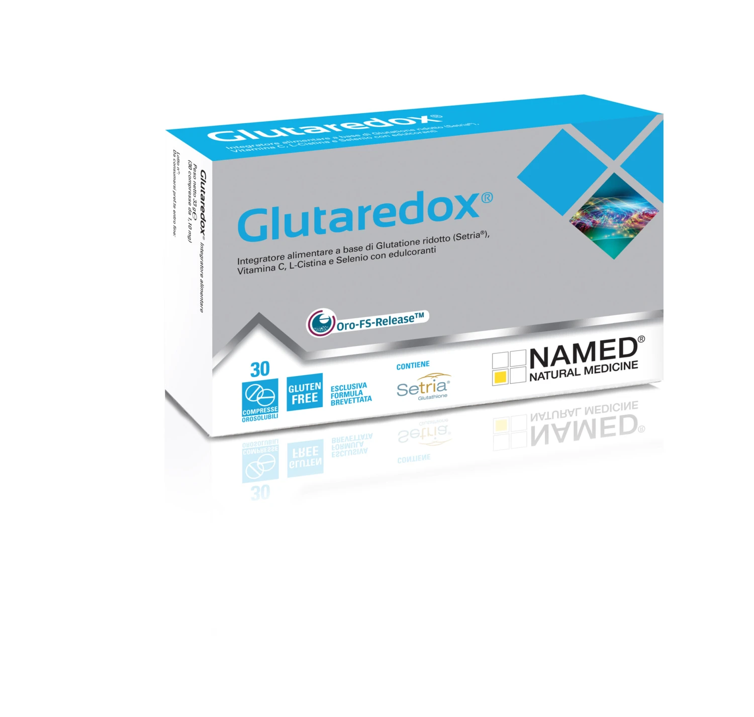 Named Glutaredox – 30 compresse NAMED Srl Named Glutaredox – 30 Compresse -Farmacia Estetica Porta Pia Named Glutaredox 30 compresse scaled 1