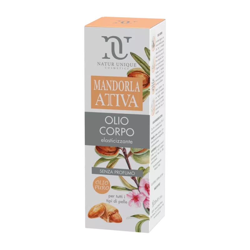 Natur Unique Mandorla Attiva Olio Corpo Elasticizzante Senza Profumo – 200ml Natur Unique Mandorla Attiva Olio Corpo Elasticizzante Senza Profumo – 200ml -Farmacia Estetica Porta Pia Natur Unique Mandorla Attiva Olio Corpo Elasticizzante Senza Profumo 200ml