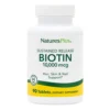 Natures Plus – Biotina 10.000 Mcg – 90 Compresse 2 Natures Plus – Biotina 10.000 Mcg – 90 Compresse -Farmacia Estetica Porta Pia Natures Plus Biotina 10.000 mcg 90 compresse