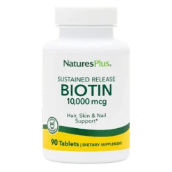 Natures Plus – Biotina 10.000 Mcg – 90 Compresse