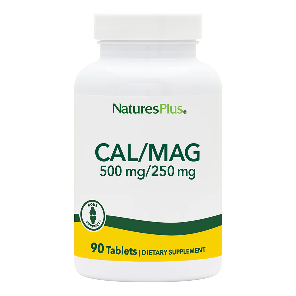 Natures Plus Cal/Mag 500mg/250mg – 90 compresse Natures Plus Cal/Mag 500mg/250mg – 90 Compresse -Farmacia Estetica Porta Pia Natures Plus Calcio Magnesio 500mg 250mg 90 compresse