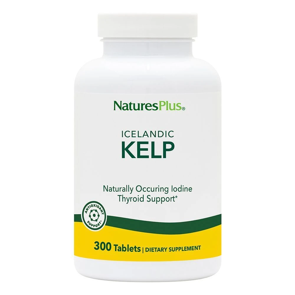 Natures Plus Icelandic Kelp – 300 compresse Natures Plus Icelandic Kelp – 300 Compresse -Farmacia Estetica Porta Pia Natures Plus Icelandic Kelp 300 compresse