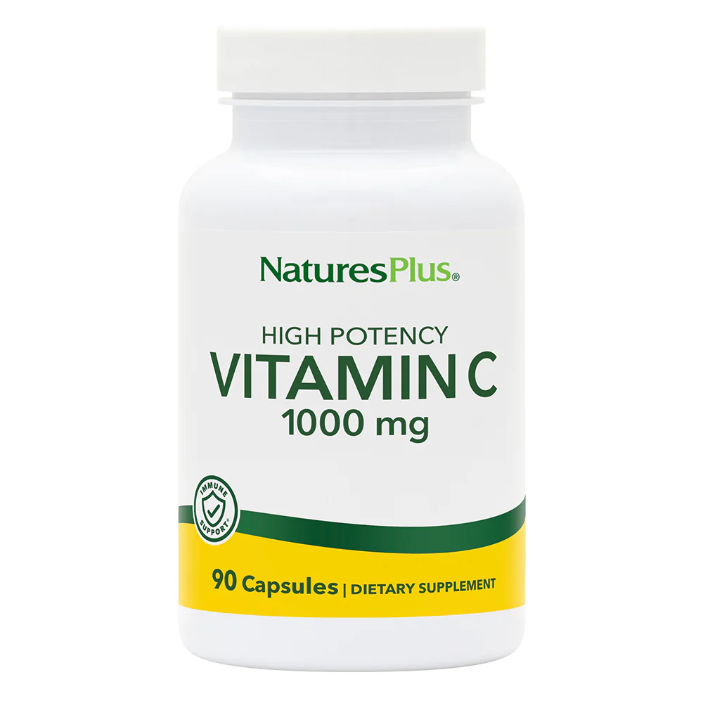 Natures Plus Vitamin C 1000mg – 90 capsule Natures Plus Vitamin C 1000mg – 90 Capsule -Farmacia Estetica Porta Pia Natures Plus Vitamin C 1000mg 90 capsule