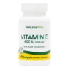 Natures Plus Vitamina E 400 IU (268mg) – 60 Softgels -Farmacia Estetica Porta Pia Natures Plus Vitamina E 400 IU 268mg 60 softgels