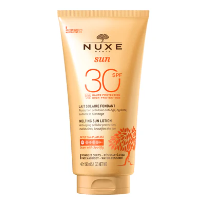 Nuxe – Sun Latte Solare Fondente SPF30 – 150ml Nuxe – Sun Latte Solare Fondente SPF30 – 150ml -Farmacia Estetica Porta Pia Nuxe Sun Latte Solare Fondente SPF30 150ml