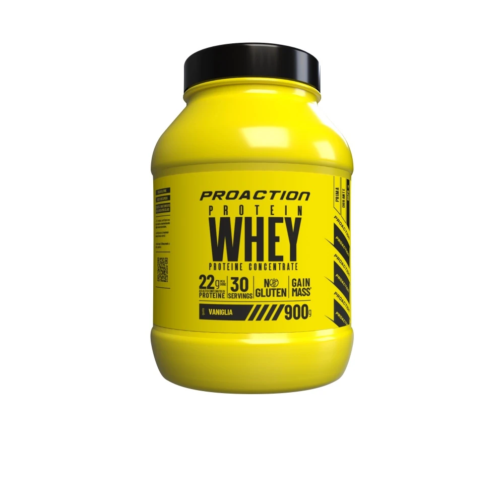 Proaction Protein Whey Vaniglia – 900g Proaction Protein Whey Vaniglia – 900g -Farmacia Estetica Porta Pia Proaction Protein Whey Vaniglia 900g
