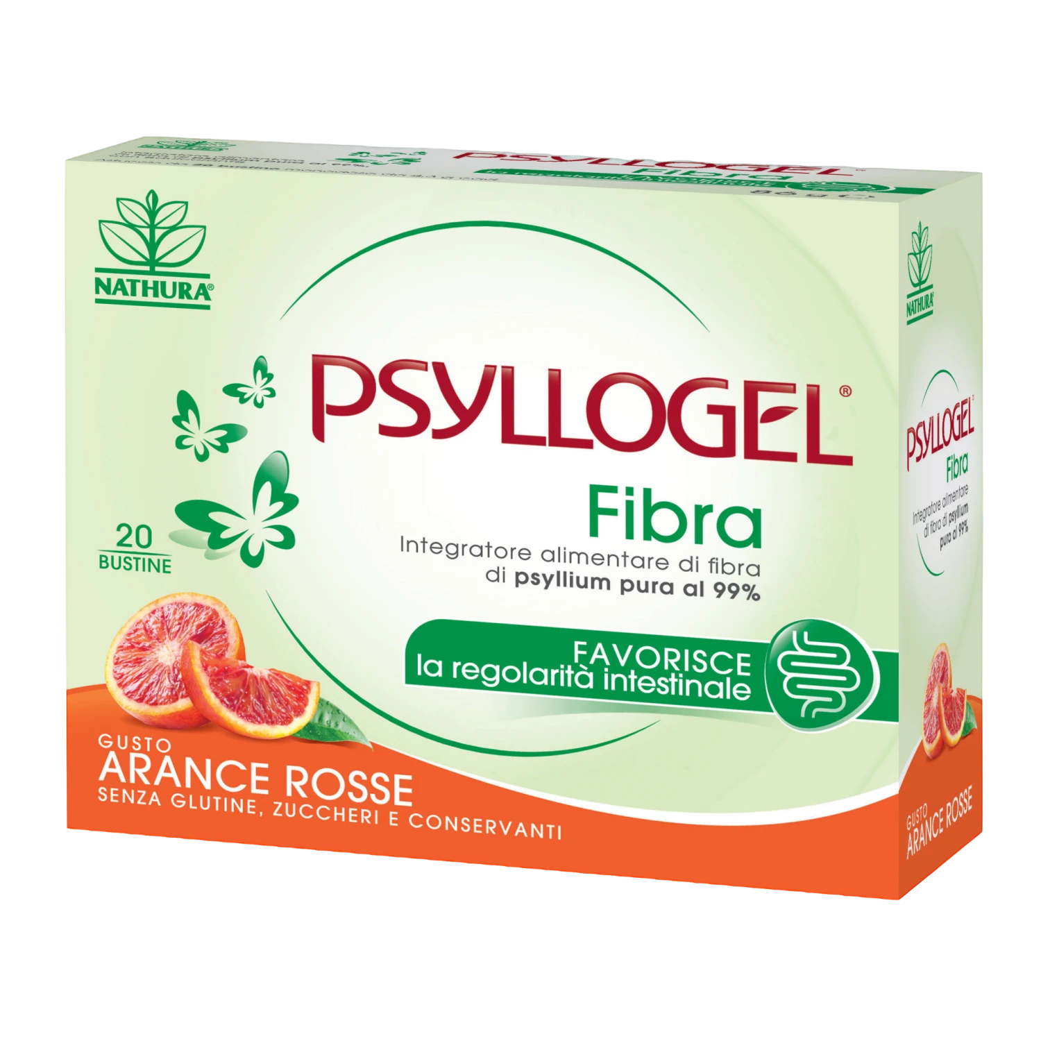 Psyllogel Fibra Integratore Psyllogel Fibra Integratore -Farmacia Estetica Porta Pia Psyllogel Fibra Arance Rosse Integratore 20 Bustine