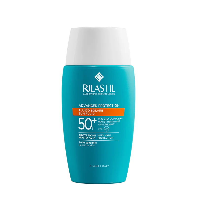 Rilastil – Sun System Advanced Protection Fluido Idratante SPF50+ – 50ml Rilastil – Sun System Advanced Protection Fluido Idratante SPF50+ – 50ml -Farmacia Estetica Porta Pia RILASTIL Sun System Advanced Protection Fluido Idratante SPF50 50ml