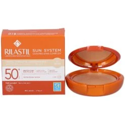 Rilastil Sun System Crema Compatta Uniformante Colorata SPF50+ – 10 G