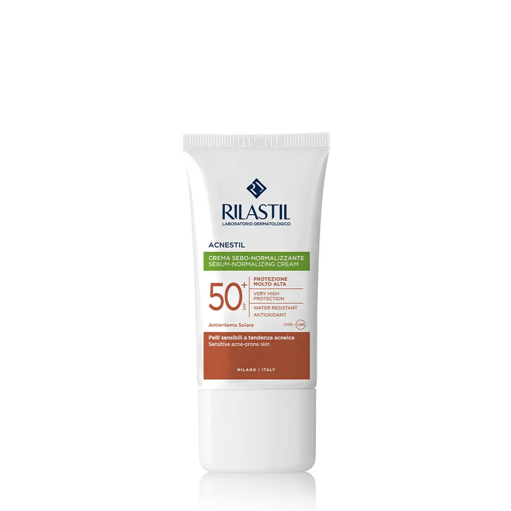 Rilastil – Sun System Acnestil Crema Solare SPF50+ Pelle Acneica 40ml PROMOZIONE Rilastil – Sun System Acnestil Crema Solare SPF50+ Pelle Acneica 40ml PROMOZIONE -Farmacia Estetica Porta Pia Rilastil Sun System Acnestil Crema Solare SPF50 Pelle Acneica 40ml OFFERTA 11