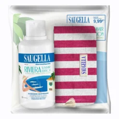 Saugella Summer Edition Dermoliquido 500ml + Pochette Riviera