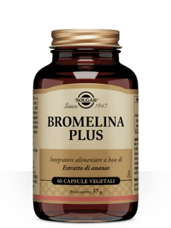 Solgar Bromelina Plus – 60 Capsule Vegetali