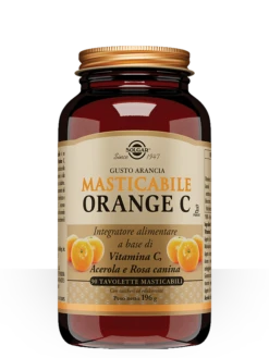 Solgar Orange C Masticabile – 90 Tavolette Masticabili