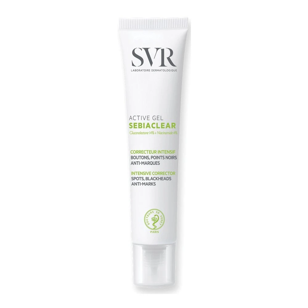 SVR Sebiaclear Active Gel Correttore Intensivo – 40ml SVR Sebiaclear Active Gel Correttore Intensivo – 40ml -Farmacia Estetica Porta Pia SVR SEBIACLEAR active gel correttore intensivo 40ml 1