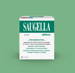 Saugella Attiva Salviettine Per L’Igiene Intima – 10 Salviettine Singole