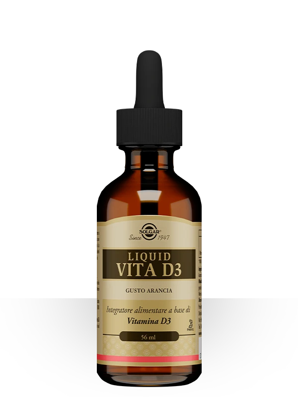 Solgar Liquid Vita D3 – 56ml Solgar Liquid Vita D3 – 56ml -Farmacia Estetica Porta Pia Solgar Liquid Vita D3 56ml