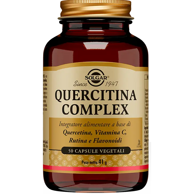 Solgar Quercitina Complex – 50 capsule vegetali Solgar Quercitina Complex – 50 Capsule Vegetali -Farmacia Estetica Porta Pia Solgar Quercitina Complex 50 capsule vegetali