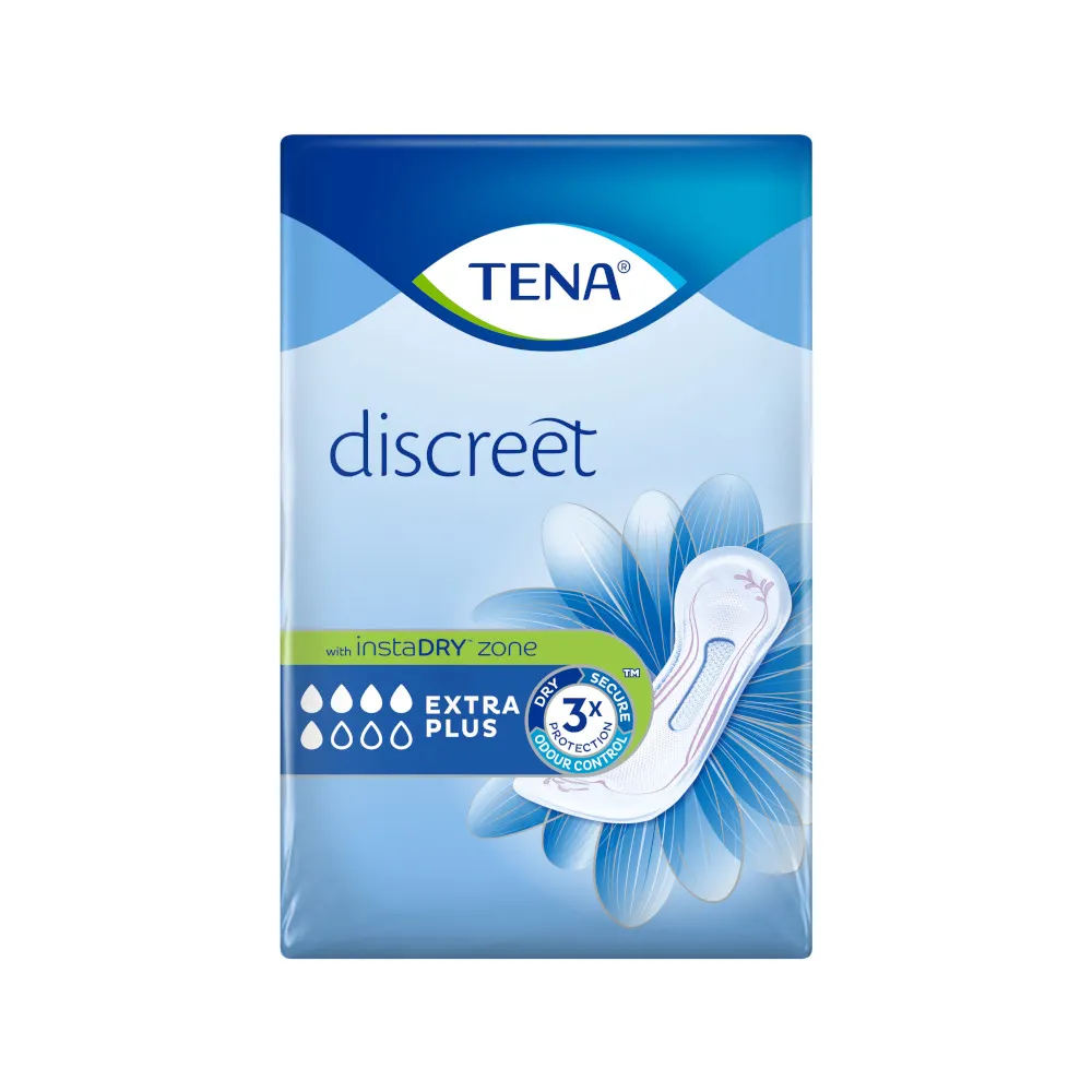 Tena Discreet Extra Plus – 16 pezzi Tena Discreet Extra Plus – 16 Pezzi -Farmacia Estetica Porta Pia TENA Discreet Extra Plus 16 pezzi