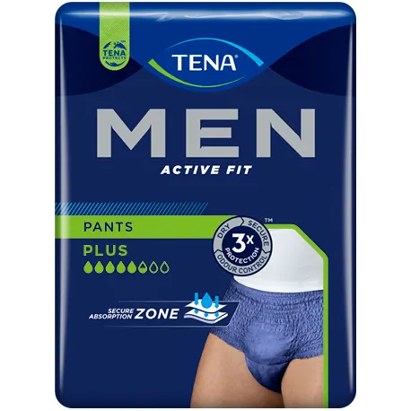 Tena Men Activ Fit Pants Plus S/M – 9 pezzi Tena Men Activ Fit Pants Plus S/M – 9 Pezzi -Farmacia Estetica Porta Pia TENA Men Activ Fit Pants Plus 9 pezzi