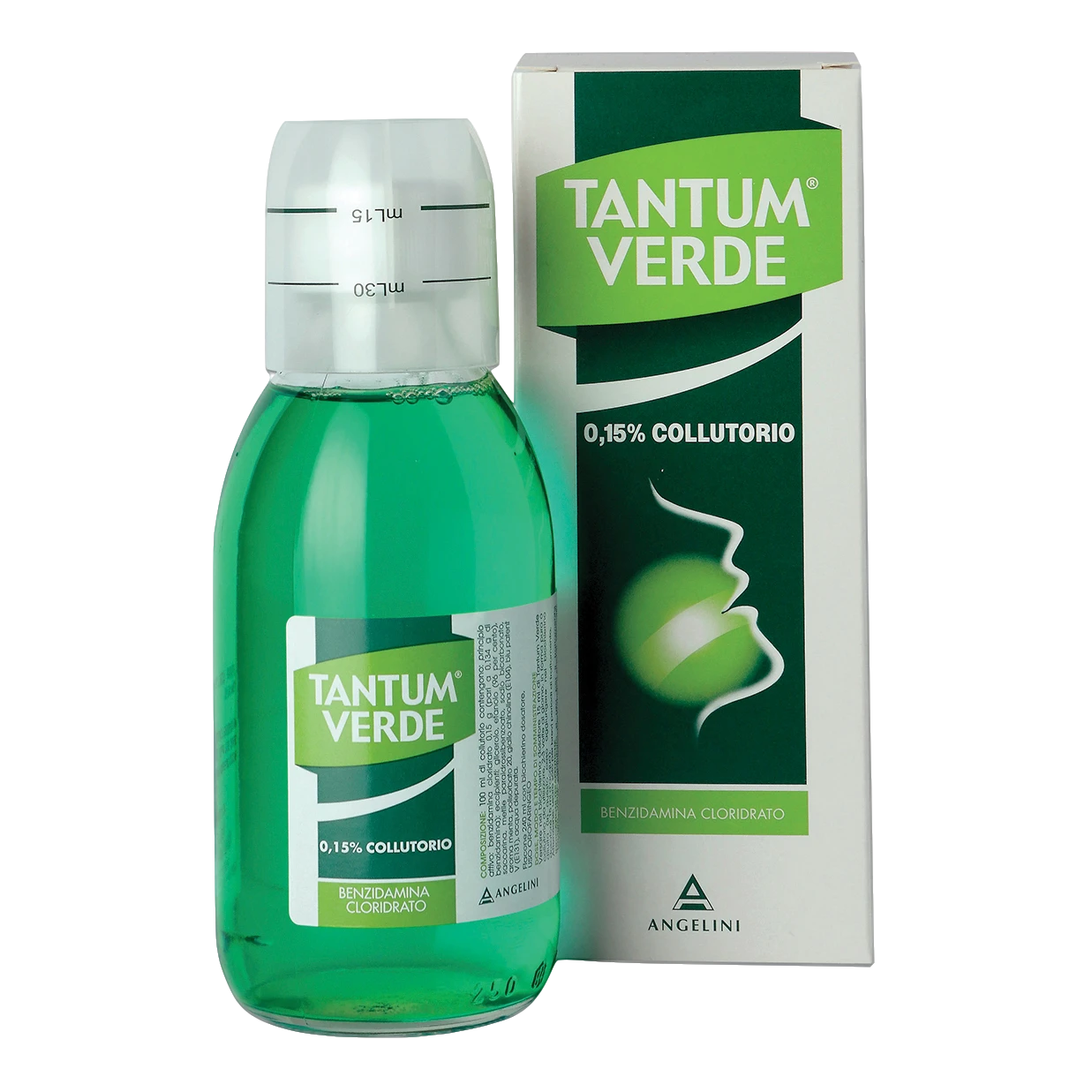 Tantum Verde 0,15% Collutorio – 240ml Angelini Tantum Verde 0,15% Collutorio – 240ml -Farmacia Estetica Porta Pia Tantum Verde Collutorio 240ml 015