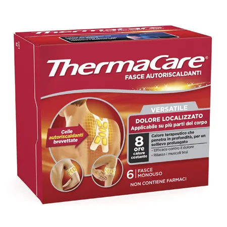 ThermaCare Fasce Autoriscaldanti Versatile – 6 fasce Angelini ThermaCare Fasce Autoriscaldanti Versatile – 6 Fasce -Farmacia Estetica Porta Pia ThermaCare Fasce Autoriscaldanti Versatile 6 fasce