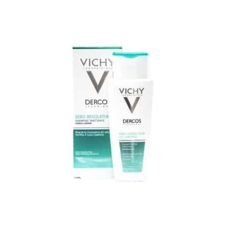 Vichy – Dercos – Shampoo Sebo-Regolatore – 200ml Vichy – Dercos – Shampoo Sebo-Regolatore – 200ml -Farmacia Estetica Porta Pia Vichy Dercos Shampoo Sebo Regolatore Capelli Grassi 200ml