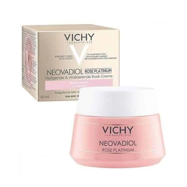 Vichy – Neovadiol Rose Platinium – Crema Rosa Fortificante e Rivitalizzante – 50ml Vichy – Neovadiol Rose Platinium – Crema Rosa Fortificante E Rivitalizzante – 50ml -Farmacia Estetica Porta Pia Vichy Neovadiol Rose Platinium Crema Giorno Antirughe Rivitalizzante