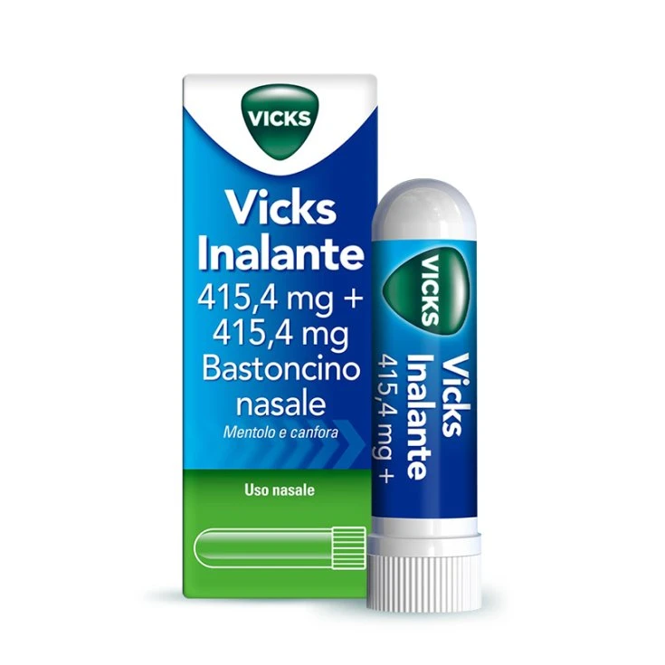 Vicks Inalante Bastoncino Nasale – 1g Vicks® Vicks Inalante Bastoncino Nasale – 1g -Farmacia Estetica Porta Pia Vicks Inalante Bastoncino Nasale 1g