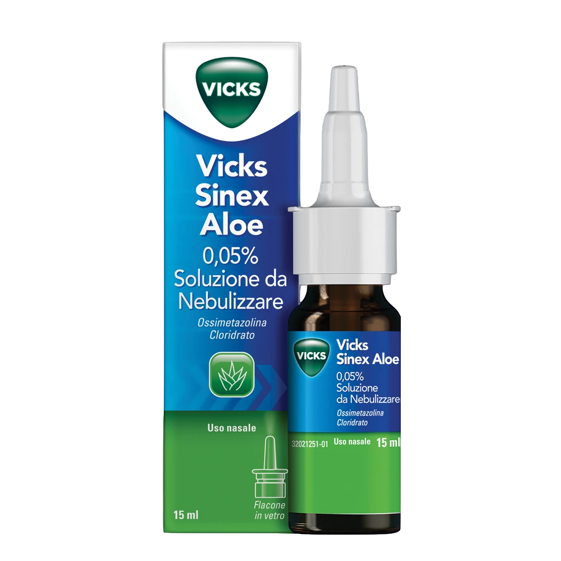 Vicks Sinex Aloe 0,05% Soluzione da Nebulizzare – 15ml Vicks® Vicks Sinex Aloe 0,05% Soluzione Da Nebulizzare – 15ml -Farmacia Estetica Porta Pia Vicks Sinex Aloe Nebulizzatore 005 15ml