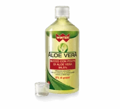 Winter Aloe Vera Succo Con Polpa Di Aloe Vera 99,5% – 1L