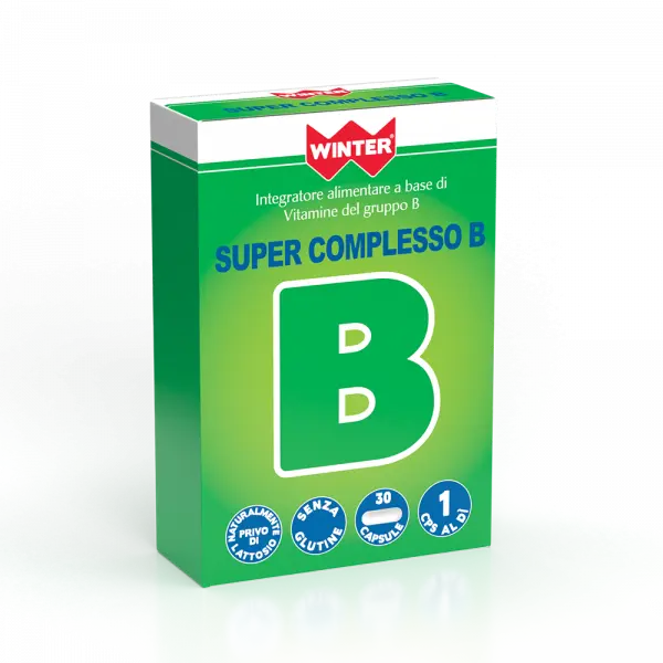 Winter Super Complesso B – 30 capsule Winter Super Complesso B – 30 Capsule -Farmacia Estetica Porta Pia Winter Super Complesso B 30 capsule