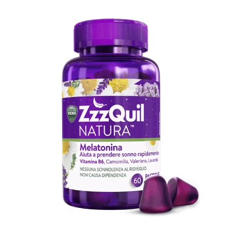 Vicks ZzzQuil Natura Vicks® Vicks ZzzQuil Natura -Farmacia Estetica Porta Pia ZzzQuil Natura 60 pastiglie