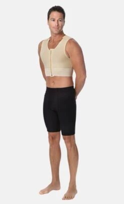 Corpetto Ginecomastia Uomo Con Zip MVS